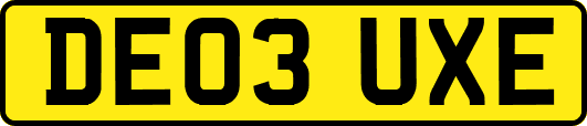 DE03UXE