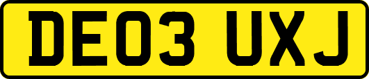 DE03UXJ