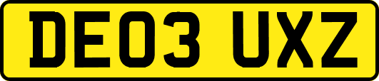 DE03UXZ