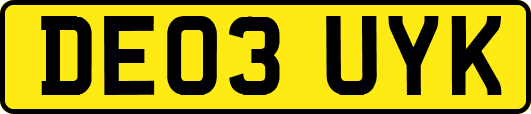 DE03UYK