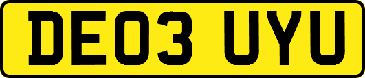 DE03UYU