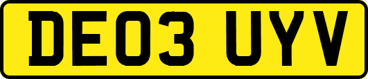 DE03UYV