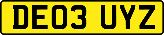 DE03UYZ