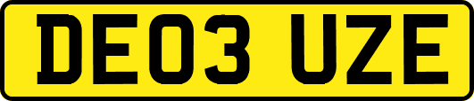 DE03UZE