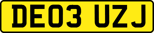 DE03UZJ