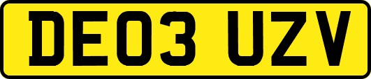 DE03UZV