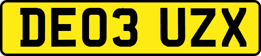 DE03UZX