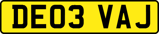 DE03VAJ