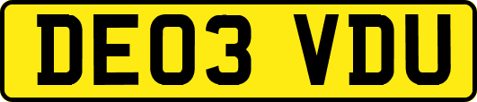 DE03VDU