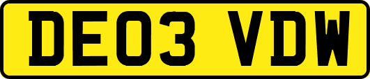 DE03VDW