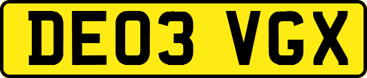 DE03VGX