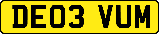 DE03VUM