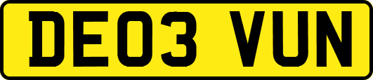 DE03VUN