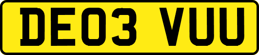 DE03VUU