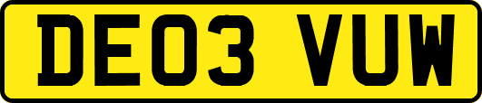 DE03VUW