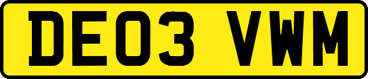 DE03VWM