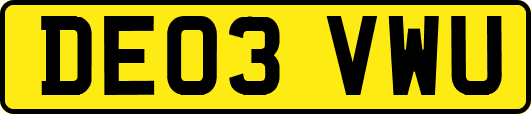 DE03VWU