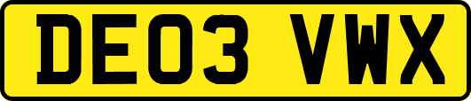DE03VWX