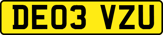 DE03VZU