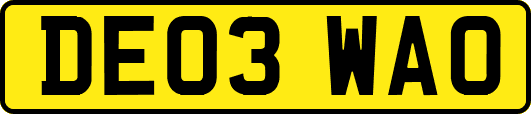 DE03WAO