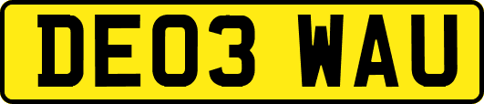 DE03WAU