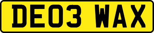 DE03WAX