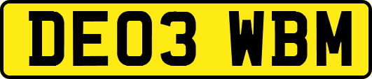 DE03WBM