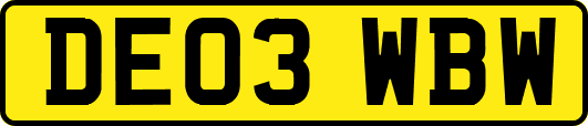 DE03WBW