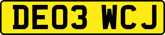 DE03WCJ
