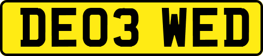 DE03WED