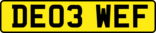 DE03WEF