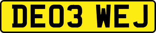 DE03WEJ