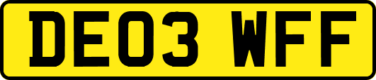 DE03WFF
