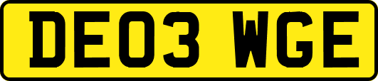 DE03WGE