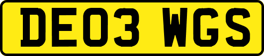 DE03WGS