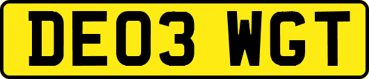 DE03WGT