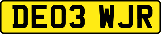 DE03WJR