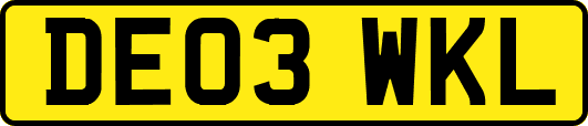 DE03WKL