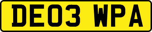 DE03WPA