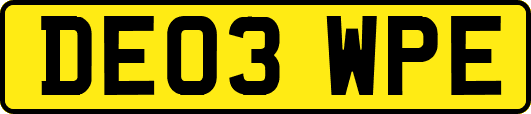 DE03WPE