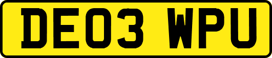 DE03WPU