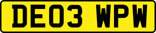 DE03WPW