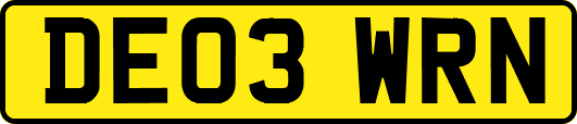 DE03WRN