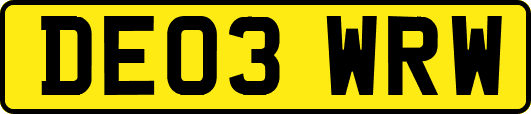 DE03WRW
