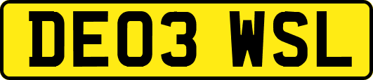 DE03WSL