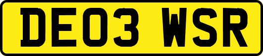 DE03WSR