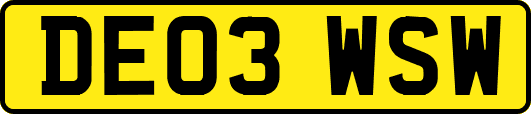DE03WSW