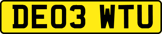 DE03WTU