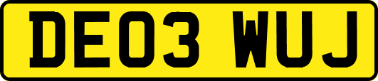 DE03WUJ