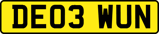 DE03WUN